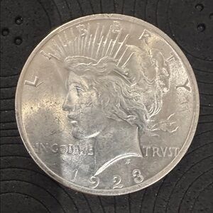 1923 Peace Silver Dollar Philadelphia Rare US Coin Est MS62–MS63
